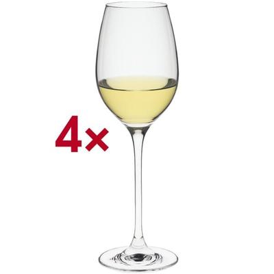Rona Weinkelch Wine 02 Select 320 ml ungeeicht 4 Stück transparent, 24 cm