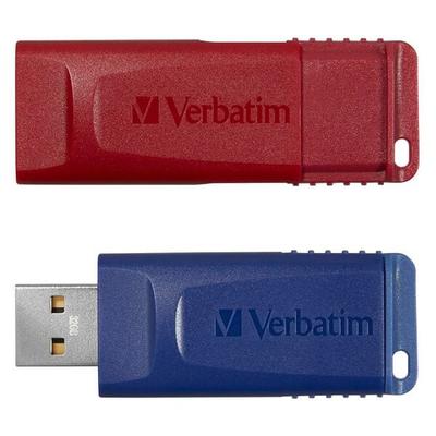 Verbatim 2er-Pack USB-Sticks »Slider« 32 GB, 2.1x1.1x5.9 cm