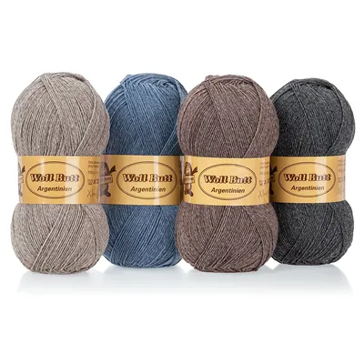 Woll Butt Sockenwollpaket Argentinien, 400 g Image