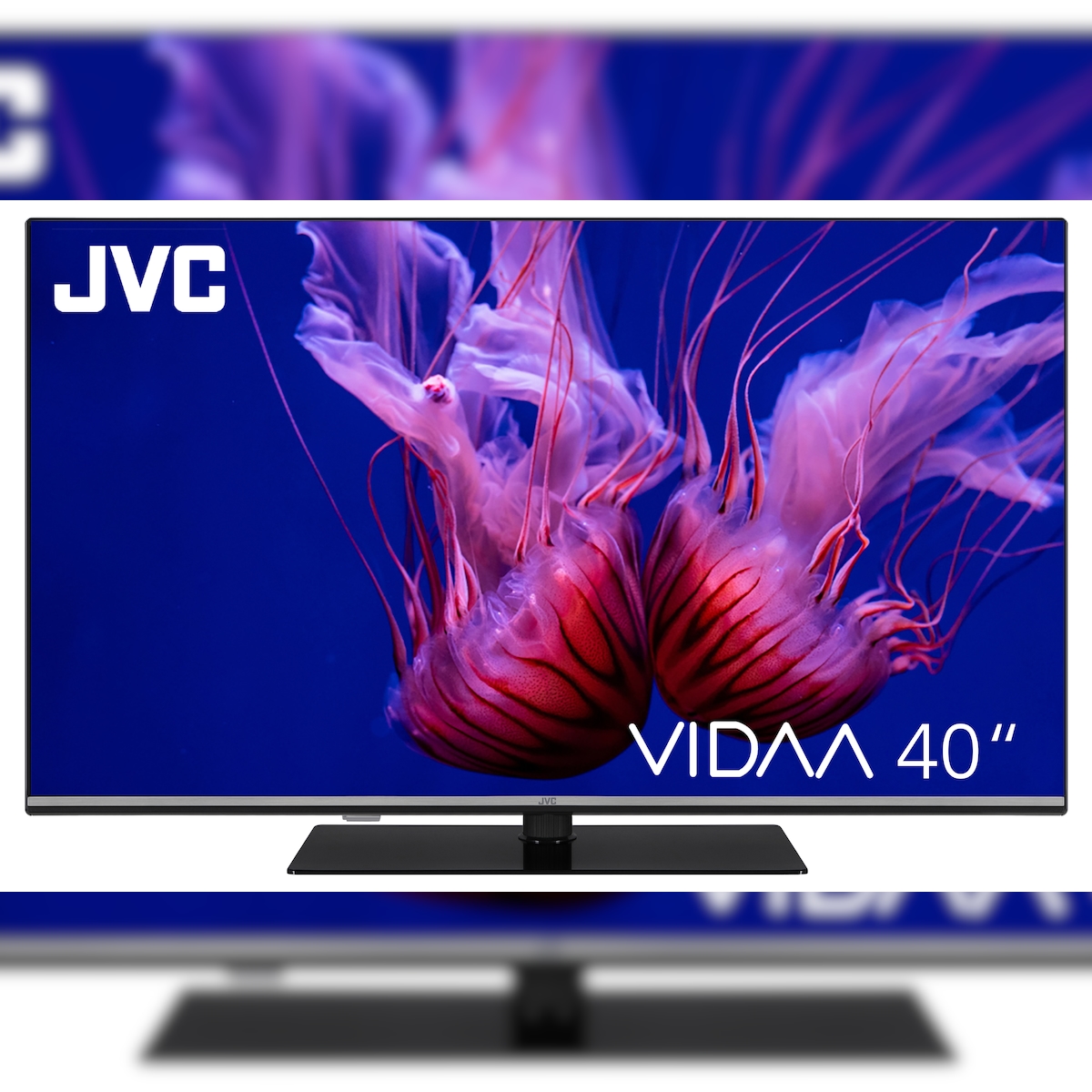 JVC QLED Fernseher 40 Zoll Smart TV VIDAA LT-40VQF555D Full HD Fernseher HDR TV Triple-Tuner Image