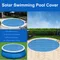 Couverture solaire ronde de piscine de 180cm, isolation thermique, couverture anti-poussière pour piscine, accessoires de piscine thermique