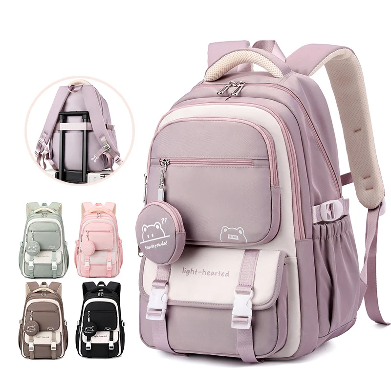 Impression enfant école sac à dos étanche léger filles sacs à dos sacs d'école pour femmes mode sac de voyage mochila infantil
