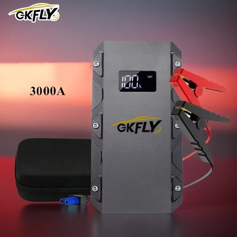 Nouveau démarreur de saut de voiture 3000A 5000A, 74wh, batterie externe Portable, dispositif de démarrage d