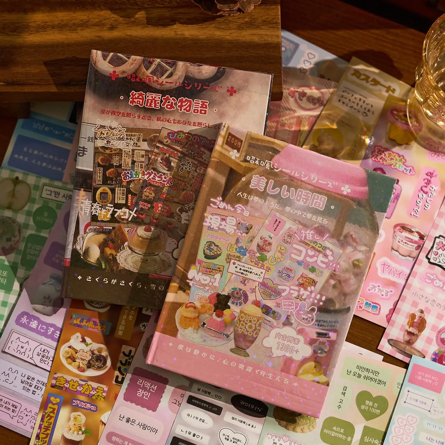 Kunstdruckpapier für Kinder, Collage, Scrapbooking, 45 Blatt, Frozen Memories-Serie, japanisches Vintage-Aufkleberbuch, niedliche dekorative Aufkleber Image