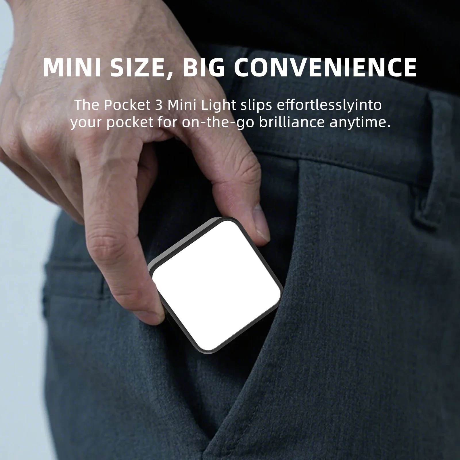 Magnetische Tasche Mini Pocket 3 LED-Fülllicht 3000K-7000K Farbtemperatur 300mAh große Helligkeit Kapazität weiches Fülllicht Image