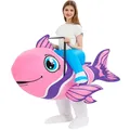 Costume gonfiabile per pesci squalo animale adulto Costume anime Purim Carnevale Costumi cosplay per feste di Halloween per uomo donna