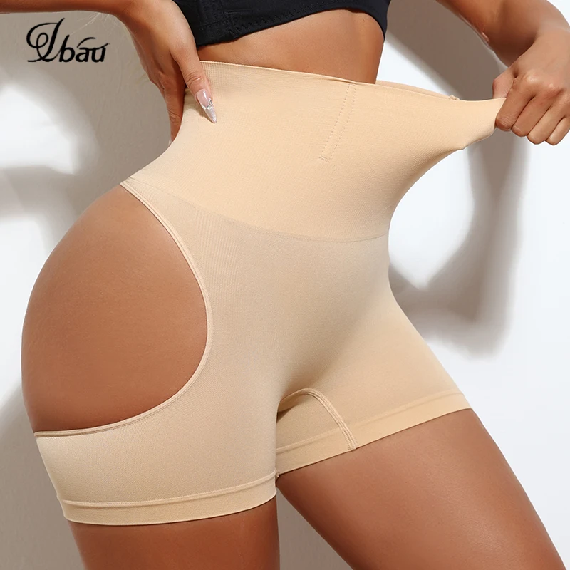 Frauen Hüfte Enhancer Body Shaper Shorts Butt Lifter Unterwäsche Taille Trainer Bauch-steuer Shapewear Kurze Bauch Abnehmen Höschen Image