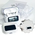 Custodia protettiva per auricolari in silicone trasparente per A9pro Custodia per auricolari Bluetooth wireless antipolvere antiurto anti-caduta