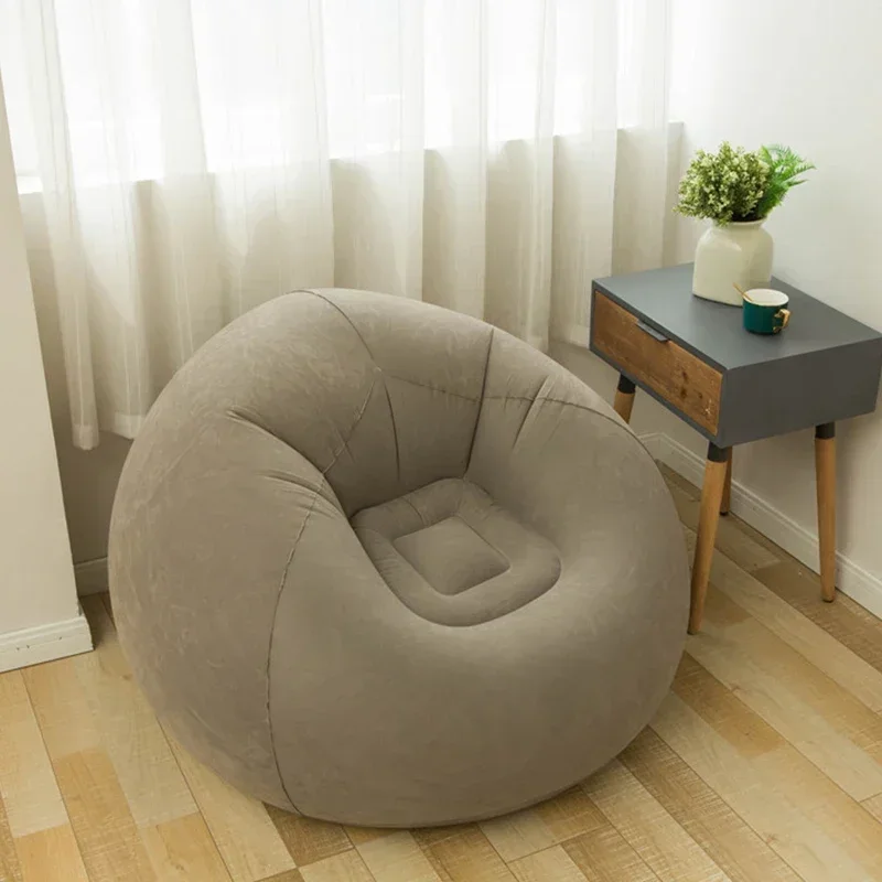 Große Lazy aufblasbare Sofa Stühle PVC Liege Sitz Sitzsack Sofas Hocker Puff Couch Tatami Wohnzimmer Versorgung