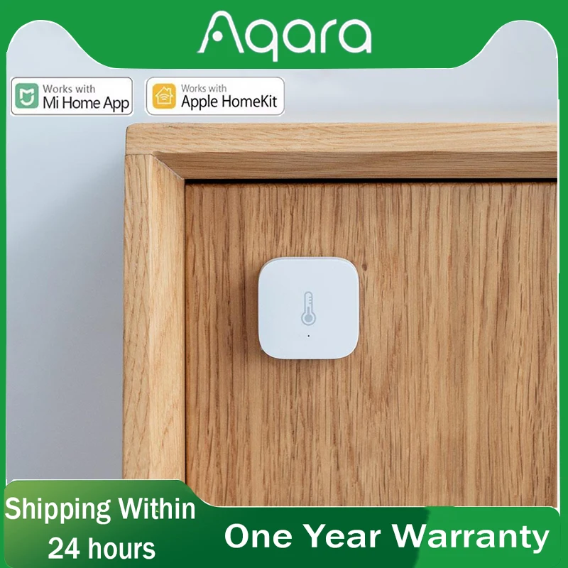 Aqara Temperatursensor Zigbee Aqara Temperatur-Feuchtigkeitssensor Smart Luftdruck Luftfeuchtigkeit Umgebungssensoren für Mi Home Image