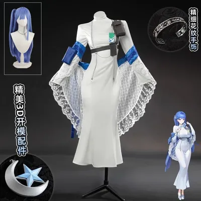 Spiel NIKKE: Die Göttin des Sieges Arcana Cosplay Kostüm Spiel Cosplay Mädchen Sexy Kleid Perücke Set Halloween Party Outfit für Frauen Image