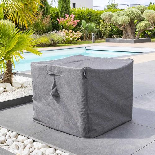 Housse de protection HAMBO pour fauteuil Gris S 75 x 100 cm - Polyester Hespéride