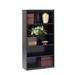 Tennsco Corp. Standard Bookcase in Black | 66 H x 34.5 W x 13.5 D in | Wayfair B-66 -3