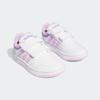 Sneaker ADIDAS SPORTSWEAR "HOOPS", Gr. 32, bunt (cloud weiß, bliss lila, violet fusion), Synthetik, Textil, sportlich, Schuhe