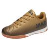 Indoorschuh JAKO "J-SI SWEEPER", Gr. 35, jet schwarz, rich gold, Synthetik, sportlich, Schuhe