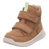 Winterboots SUPERFIT "BREEZE WMS: mittel", Kinder, Gr. 26, braun (hellbraun), Nubukleder, unifarben, sportlich, Schuhe, Babyschuh, Klettschuh mit GORE-Tex, Größenschablone zum Download