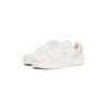 Keilsneaker TOMMY JEANS "TJW RETRO BASKET SNEAKER", Damen, Gr. 41, rosa (ecru, rose), Leder, Lederimitat, sportlich, Schuhe, Schnürschuh, Halbschuh, Freizeitschuh mit seitlicher Logoflagge