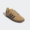 Sneaker ADIDAS ORIGINALS "GAZELLE", Gr. 41, golden beige, schwarz braun, gold metallic, Leder, Synthetik, sportlich, Schuhe