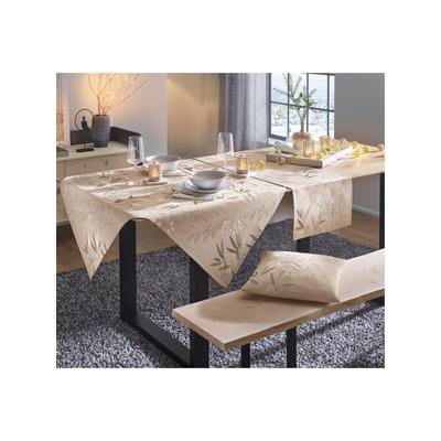 Tischdecke Gr. 1, beige, B:85cm L:85cm, Tischdecken Image
