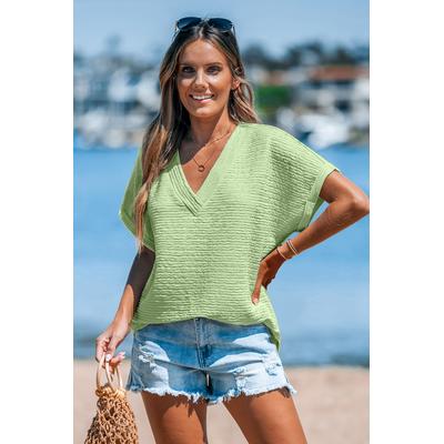No Fuss Green Top