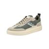 Sneaker NAPAPIJRI "Napapijri Sneaker Leder/Textil", Gr. 43, grün (olive), Leder, Textil, casual, Schuhe