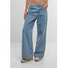 Bequeme Jeans DEF "DEF DEF Trip Baggys", Damen, Gr. M, US-Größen, blau (lightblau), 100% Baumwolle, unifarben, casual, Jeans