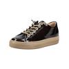 Sneaker PAUL GREEN "Paul Green Sneaker Leder", Damen, Gr. 37,5, braun lack, Leder, casual, Schuhe