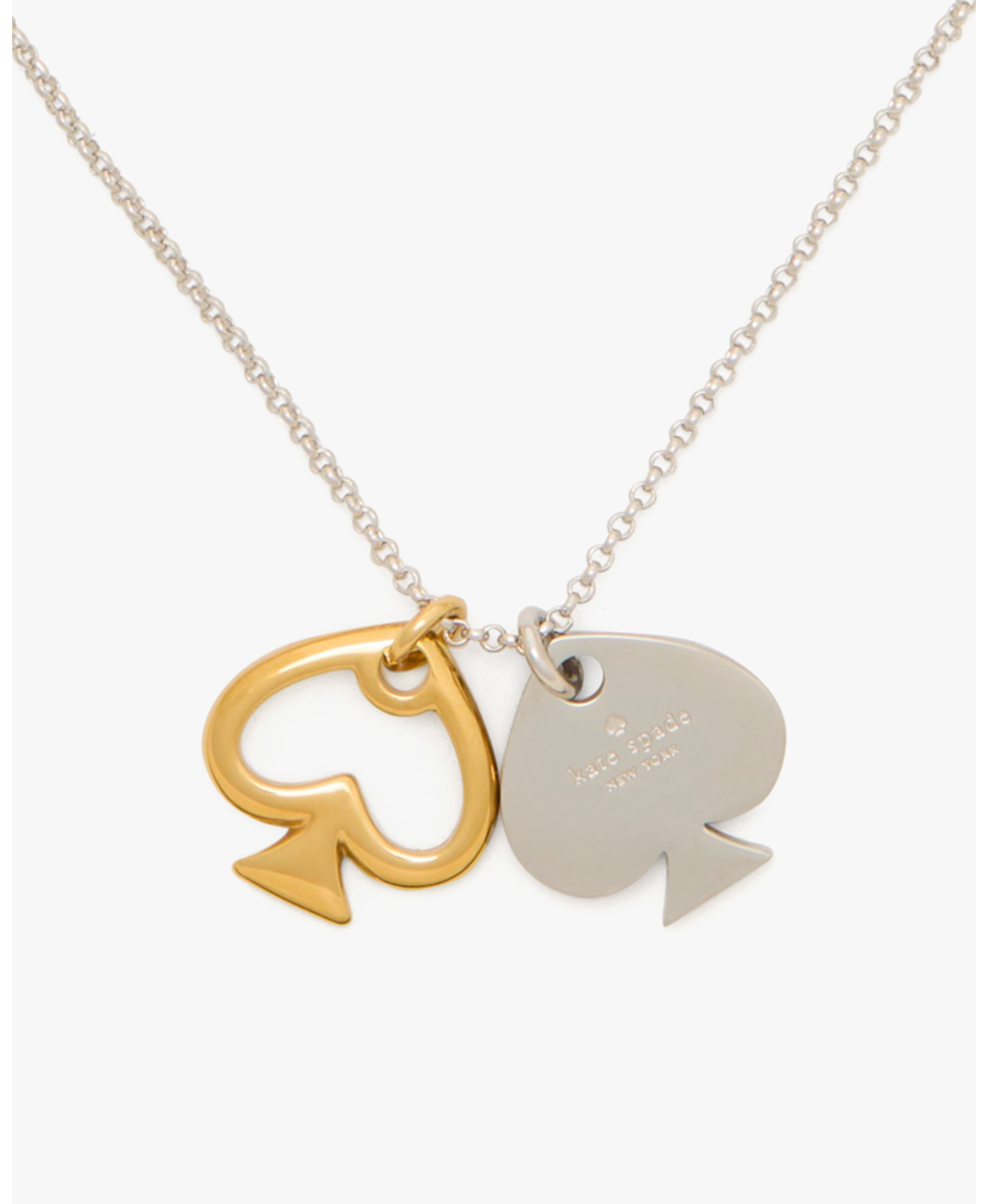 Kate Spade Womens Charm Pendant - Silver - One Size | Kate Spade Sale | Discount Designer Brands