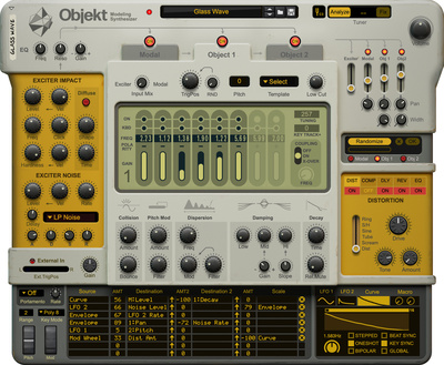 Reason Studios Objekt Physical Modeling Synth
