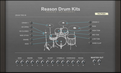 Reason Studios Reason Drum Kits