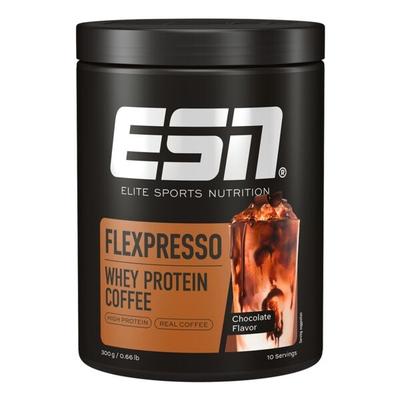 ESN Proteinpulver Flexpresso »Chocolate« koffeinhaltig 300 g (10 Portionen) braun Image