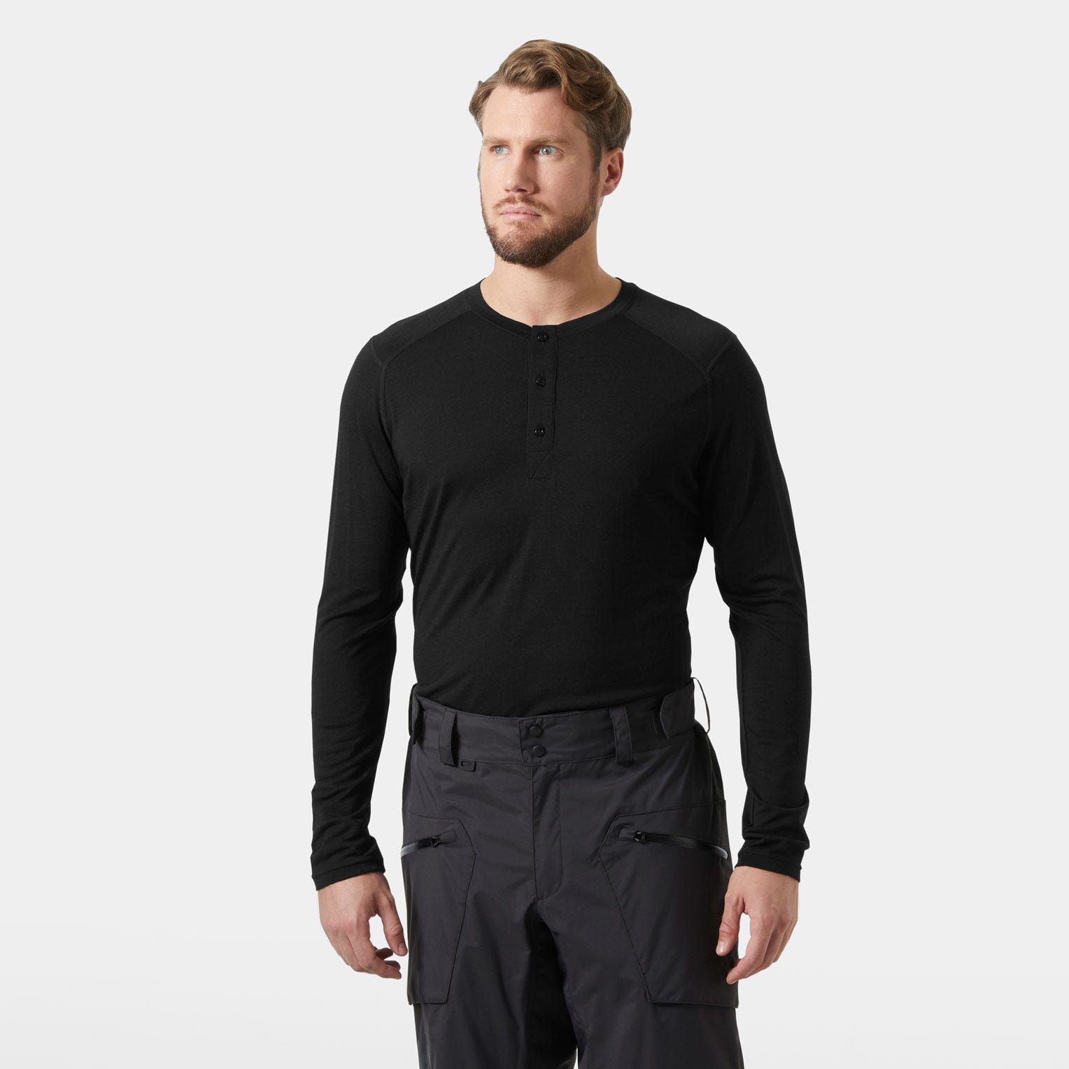 Helly Hansen HH Durawool Long Sleeve Henley Herren L Image