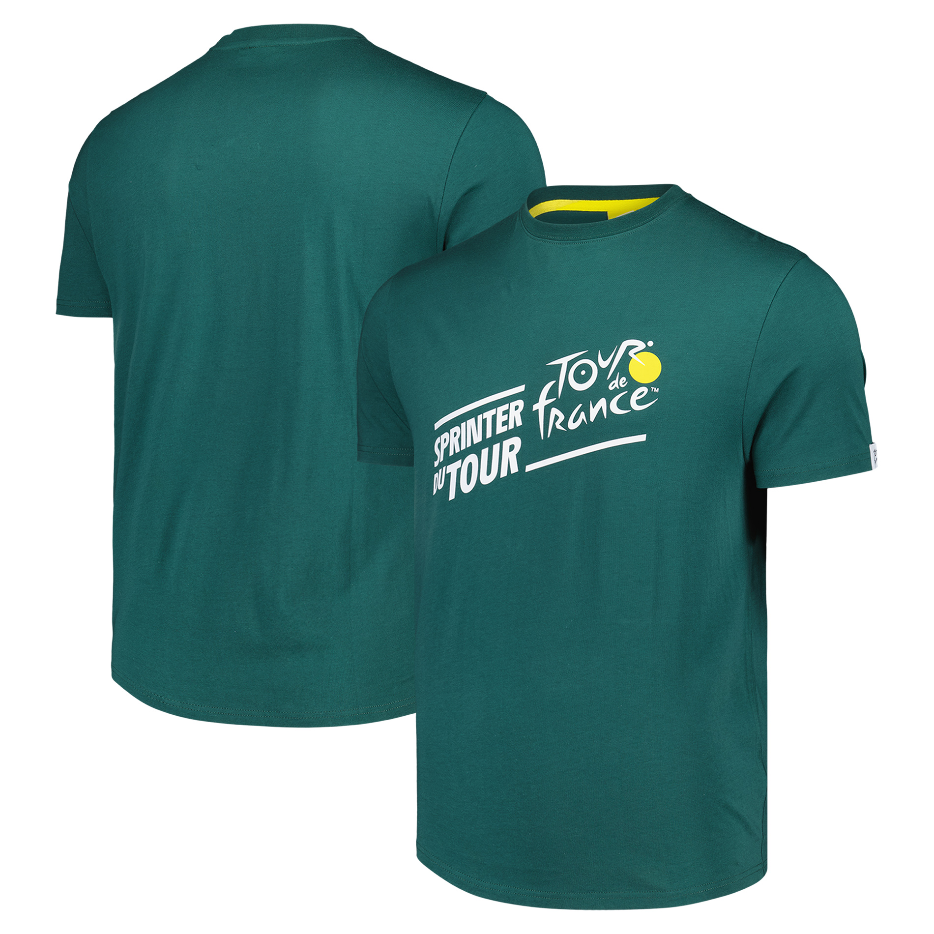 Tour de France Leader-Logo-T-Shirt – Grün Image