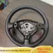 Housse de volant de voiture en cuir véritable, accessoire de volant de voiture pour Peugeot 307 2001 2002 2003 2004-2008 307 SW 2005-2008