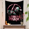 1pc L-linkin P-park Anime Tapisserie Hippie Blume Wand Teppiche Wohnheim Dekor Wand Hängen Wohnkultur