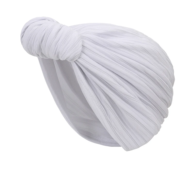 Frauen Turban Hut Afrikanische Turban Kopf Wrap Stretch Kopf Schal Motorhaube Beanie Cap Lässige Kopfbedeckung Image