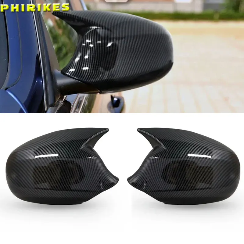 Rückansicht Side Fall Trim M Stil Auto Rückspiegel Kappen Für BMW E87 E81 E82 E90 E91 E92 E93 120i 128i 118d 120d 130i Image