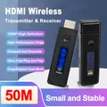 50M 5.8G 1080P Wireless HDMI Video Trasmettitore Audio Ricevitore Extender Display Adattatore Schermo TV Stick Per Monitor Proiettore PC