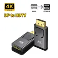 Convertitore da DP a HDTV 4K DisplayPort DP maschio a HD femmina connettore adattatore video audio interruttore per computer TV portatile