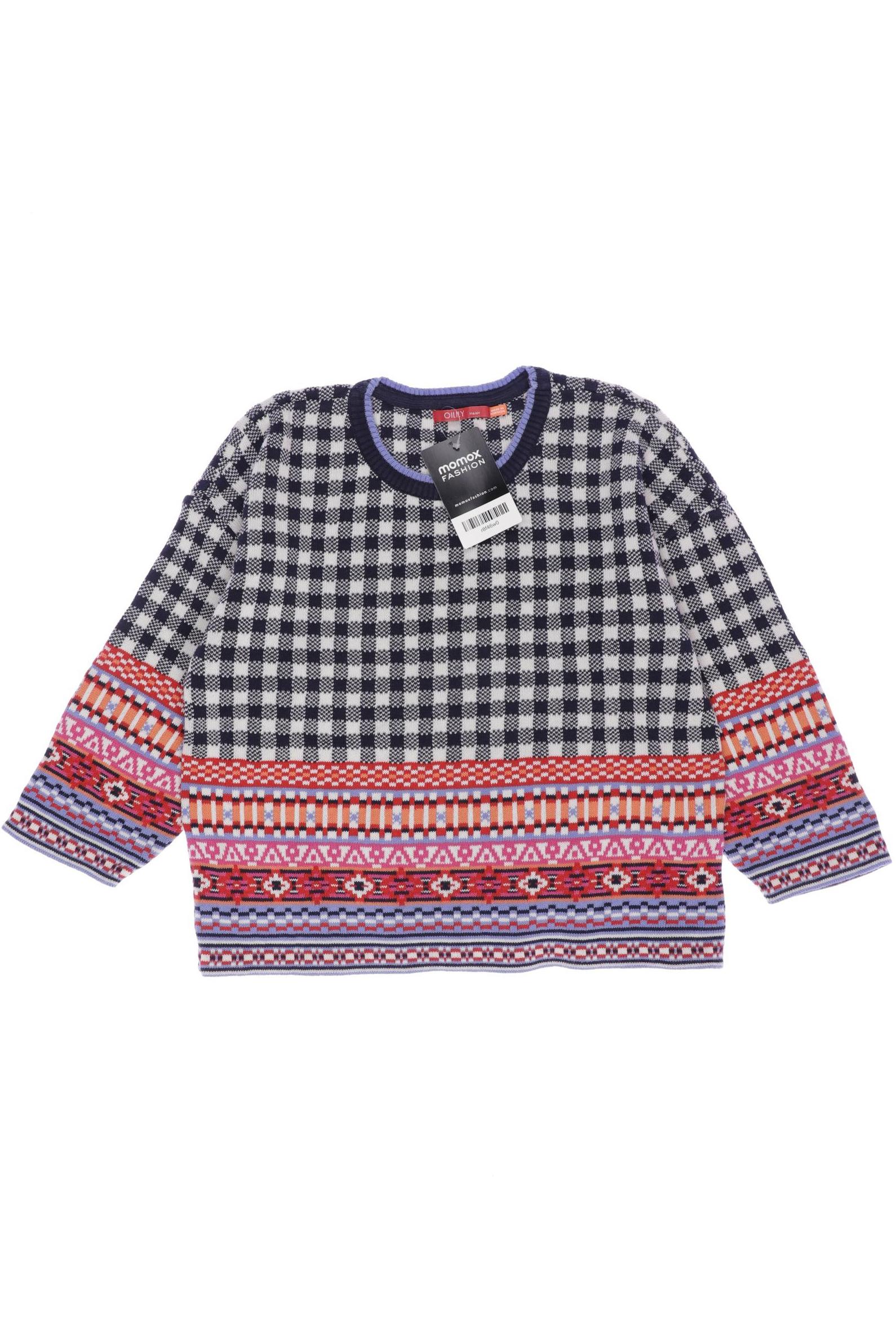 Oilily Mädchen Pullover, Gr. 116, marineblau, Baumwolle
