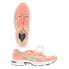 Asics Damen Sneakers, Gr. 39.5, orange, Baumwolle, Leder