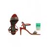 Café Noir Damen Sandale, Gr. 37, rot,