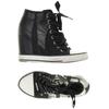 Dkny by Donna Karan New York Damen Sneakers, Gr. 36, schwarz, kein Etikett