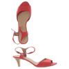 s.Oliver Selection Damen Sandale, Gr. 41, rot, kein Etikett