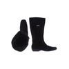 Semler Damen Stiefel, Gr. 40, schwarz, Leder