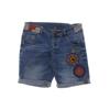 Desigual Damen Shorts, Gr. 28, blau, kein Etikett