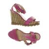 Bronx Damen Pumps, Gr. 39, pink, Leder