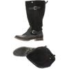 Tom Tailor Damen Stiefel, Gr. 38, schwarz, Kunstleder, Wildleder
