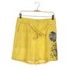Desigual Damen Shorts, Gr. 28, gelb, Viskose