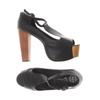 Jeffrey Campbell Damen Sandale, Gr. 40, schwarz, kein Etikett